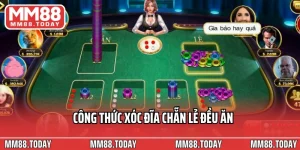 Công thức xóc đĩa chẵn lẻ đều ăn