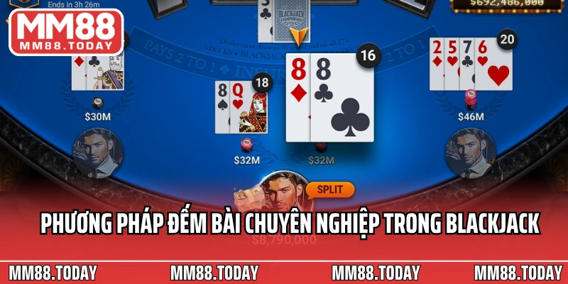 Phương pháp đếm bài chuyên nghiệp trong Blackjack